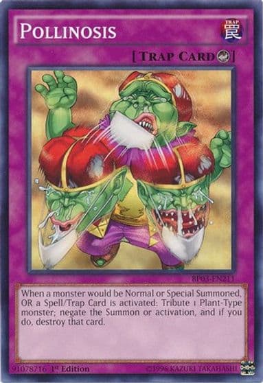 Pollinosis Battle Pack 3: Monster League Yu-Gi-Oh! card