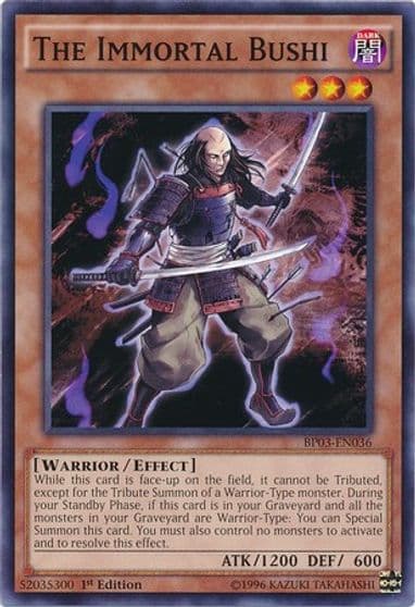 The Immortal Bushi Battle Pack 3: Monster League Yu-Gi-Oh! card