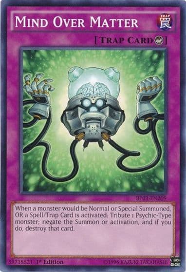 Mind Over Matter Battle Pack 3: Monster League Yu-Gi-Oh! card