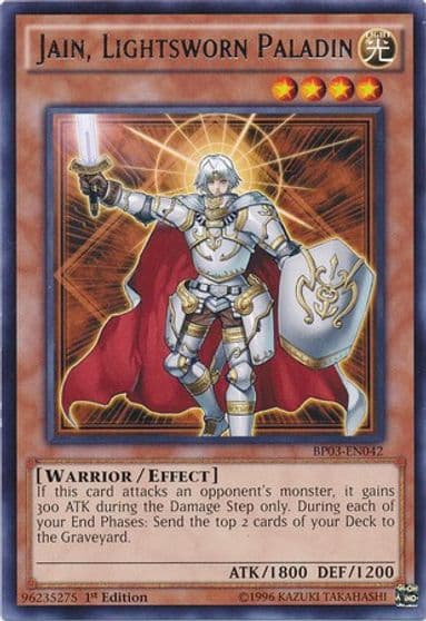 Jain Lightsworn Paladin Battle Pack 3: Monster League Yu-Gi-Oh! card