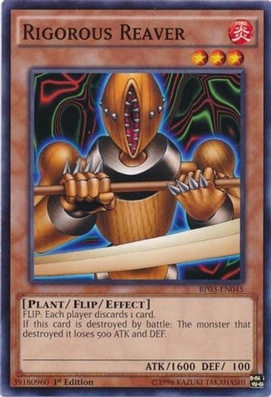 Rigorous Reaver Battle Pack 3: Monster League Yu-Gi-Oh! card