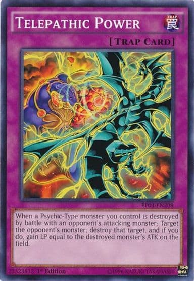 Telepathic Power Battle Pack 3: Monster League Yu-Gi-Oh! card