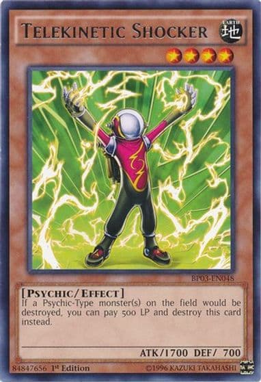 Telekinetic Shocker Battle Pack 3: Monster League Yu-Gi-Oh! card