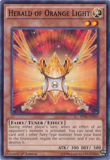 Herald of Orange Light Battle Pack 3: Monster League Yu-Gi-Oh! card