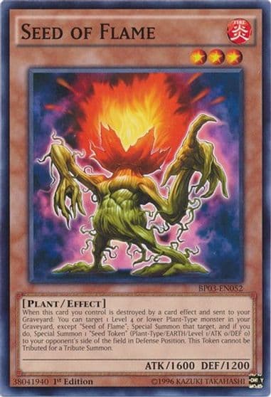 Seed of Flame Battle Pack 3: Monster League Yu-Gi-Oh! card