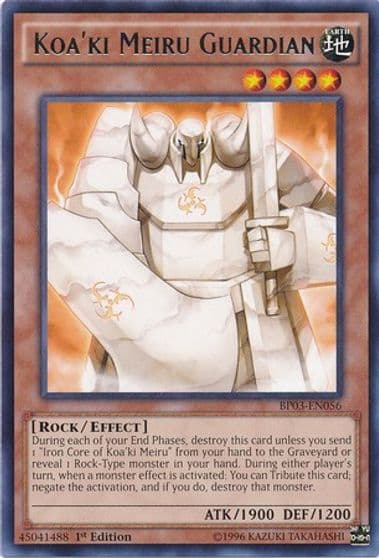 Koaki Meiru Guardian Battle Pack 3: Monster League Yu-Gi-Oh! card