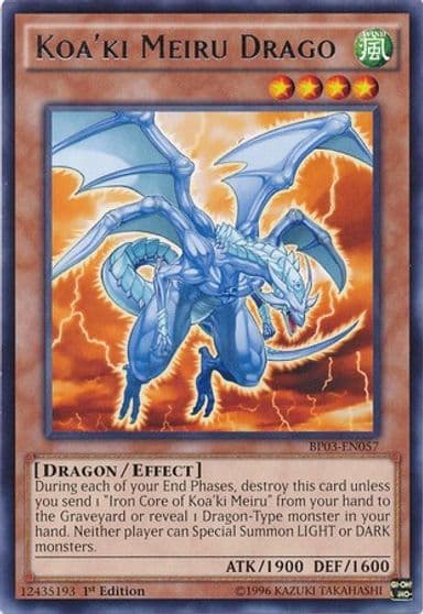 Koaki Meiru Drago Battle Pack 3: Monster League Yu-Gi-Oh! card