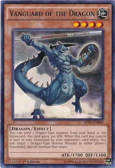 Vanguard of the Dragon Battle Pack 3: Monster League Yu-Gi-Oh! card