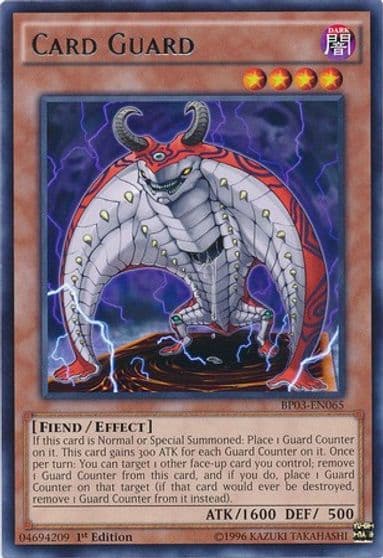 Card Guard Battle Pack 3: Monster League Yu-Gi-Oh! card