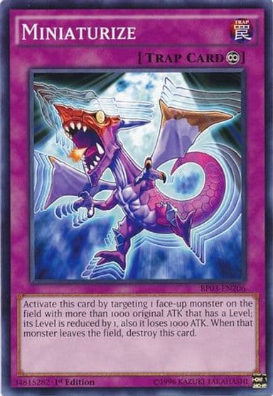 Miniaturize Battle Pack 3: Monster League Yu-Gi-Oh! card