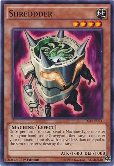 Shreddder Battle Pack 3: Monster League Yu-Gi-Oh! card