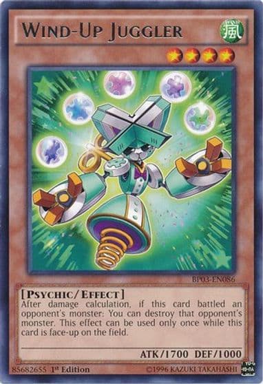 Wind Up Juggler Battle Pack 3: Monster League Yu-Gi-Oh! card