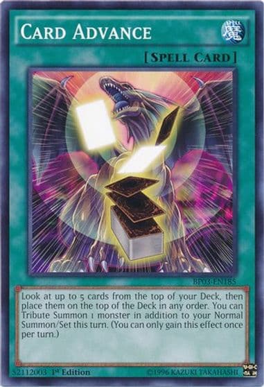Card Advance Battle Pack 3: Monster League Yu-Gi-Oh! card