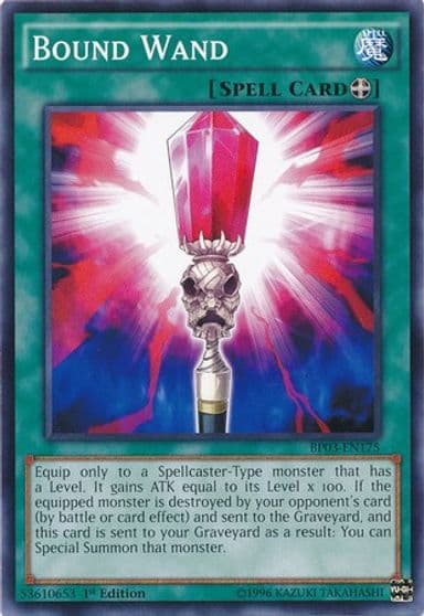Bound Wand Battle Pack 3: Monster League Yu-Gi-Oh! card
