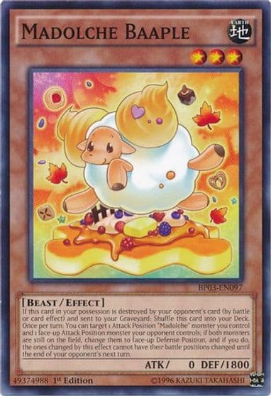 Madolche Baaple Battle Pack 3: Monster League Yu-Gi-Oh! card