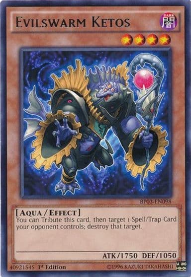 Evilswarm Ketos Battle Pack 3: Monster League Yu-Gi-Oh! card