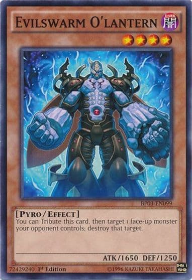 Evilswarm Olantern Battle Pack 3: Monster League Yu-Gi-Oh! card