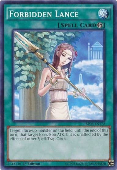 Forbidden Lance Battle Pack 3: Monster League Yu-Gi-Oh! card