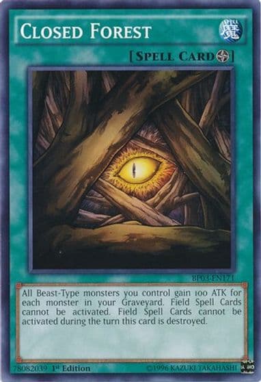 Closed Forest Battle Pack 3: Monster League Yu-Gi-Oh! card