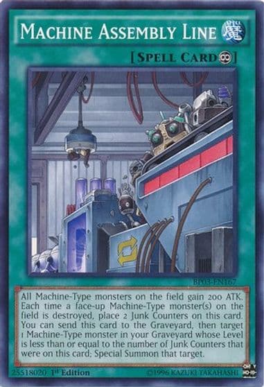 Machine Assembly Line Battle Pack 3: Monster League Yu-Gi-Oh! card