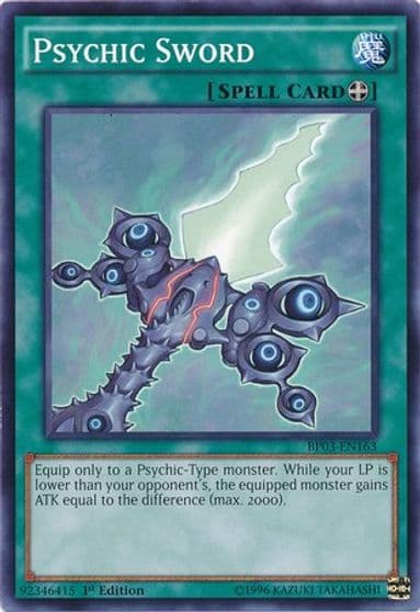 Psychic Sword Battle Pack 3: Monster League Yu-Gi-Oh! card