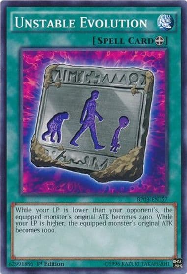 Unstable Evolution Battle Pack 3: Monster League Yu-Gi-Oh! card