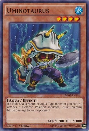 Uminotaurus Battle Pack 3: Monster League Yu-Gi-Oh! card