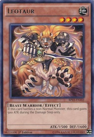 Leotaur Battle Pack 3: Monster League Yu-Gi-Oh! card