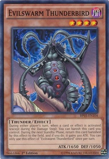 Evilswarm Thunderbird Battle Pack 3: Monster League Yu-Gi-Oh! card