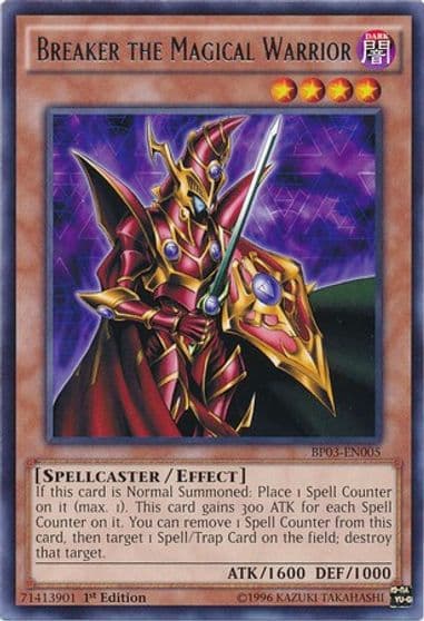 Breaker the Magical Warrior Battle Pack 3: Monster League Yu-Gi-Oh! card