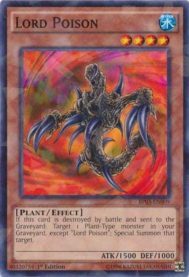 Lord Poison Shatterfoil Battle Pack 3: Monster League Yu-Gi-Oh! card