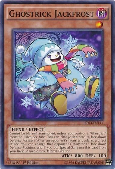 Ghostrick Jackfrost Battle Pack 3: Monster League Yu-Gi-Oh! card