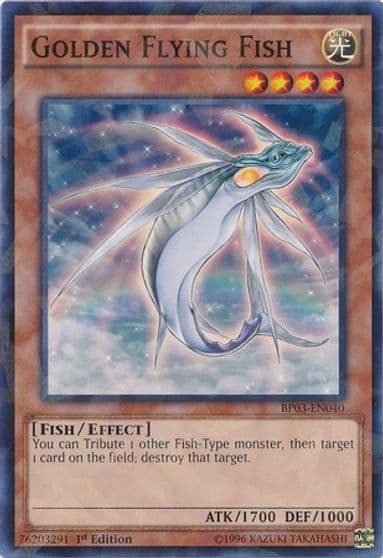 Golden Flying Fish Shatterfoil Battle Pack 3: Monster League Yu-Gi-Oh! card