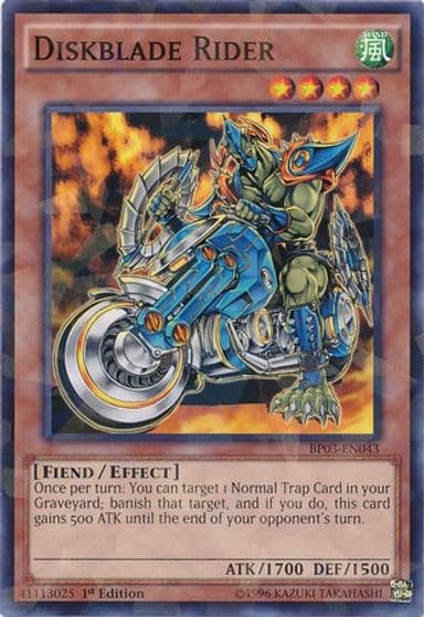 Diskblade Rider Shatterfoil Battle Pack 3: Monster League Yu-Gi-Oh! card