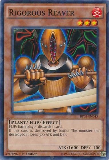 Rigorous Reaver Shatterfoil Battle Pack 3: Monster League Yu-Gi-Oh! card
