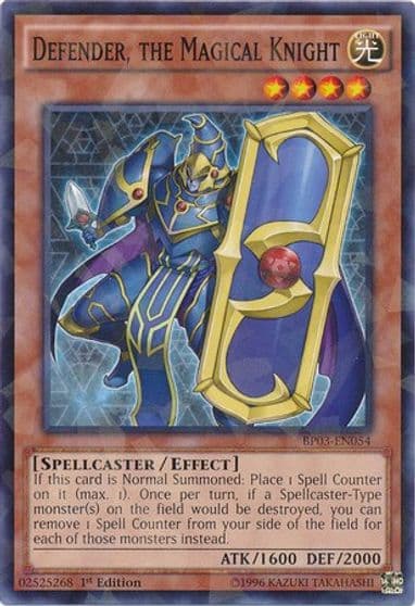Defender The Magical Knight Shatterfoil Battle Pack 3: Monster League Yu-Gi-Oh! card