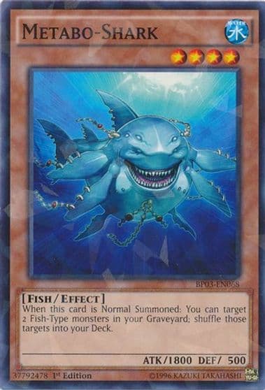 Metabo Shark Shatterfoil Battle Pack 3: Monster League Yu-Gi-Oh! card