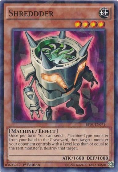 Shreddder Shatterfoil Battle Pack 3: Monster League Yu-Gi-Oh! card