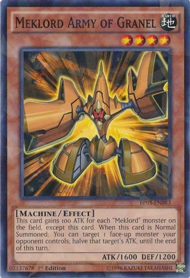 Meklord Army of Granel Shatterfoil Battle Pack 3: Monster League Yu-Gi-Oh! card