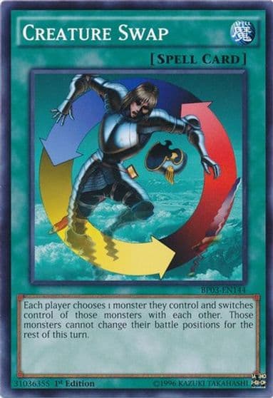 Creature Swap Battle Pack 3: Monster League Yu-Gi-Oh! card