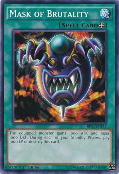 Mask of Brutality Battle Pack 3: Monster League Yu-Gi-Oh! card