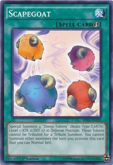 Scapegoat Battle Pack 3: Monster League Yu-Gi-Oh! card
