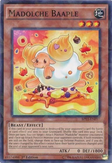 Madolche Baaple Shatterfoil Battle Pack 3: Monster League Yu-Gi-Oh! card