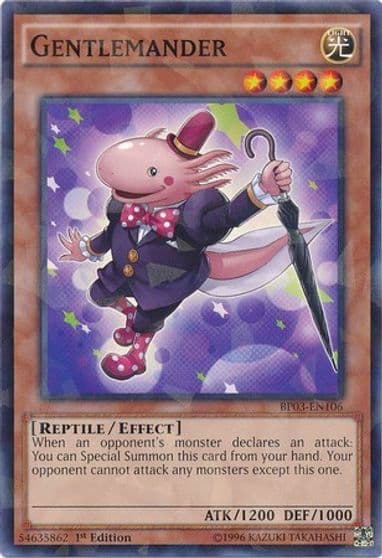 Gentlemander Shatterfoil Battle Pack 3: Monster League Yu-Gi-Oh! card