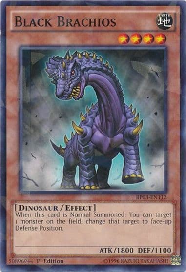 Black Brachios Shatterfoil Battle Pack 3: Monster League Yu-Gi-Oh! card