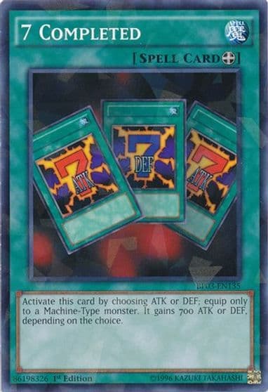 7 Completed Shatterfoil Battle Pack 3: Monster League Yu-Gi-Oh! card