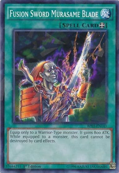 Fusion Sword Murasame Blade Shatterfoil Battle Pack 3: Monster League Yu-Gi-Oh! card