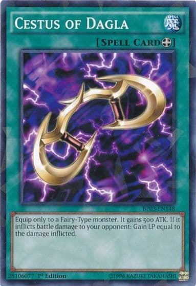 Cestus of Dagla Shatterfoil Battle Pack 3: Monster League Yu-Gi-Oh! card
