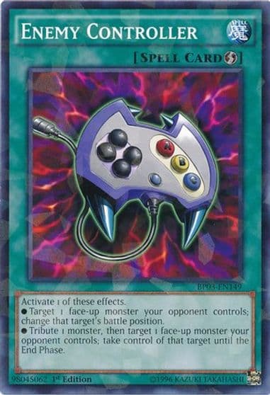 Enemy Controller Shatterfoil Battle Pack 3: Monster League Yu-Gi-Oh! card