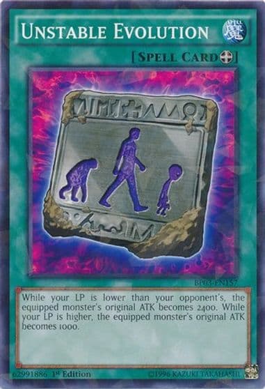 Unstable Evolution Shatterfoil Battle Pack 3: Monster League Yu-Gi-Oh! card